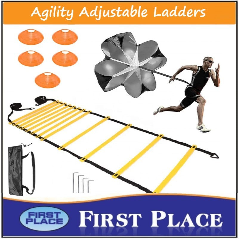 Agility Ladder/Speed Training Set with Parachute