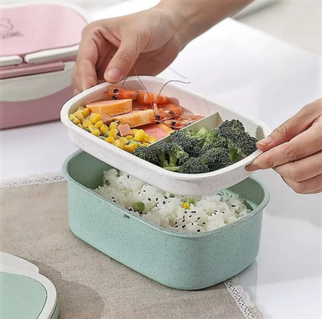 Two layers lunch box