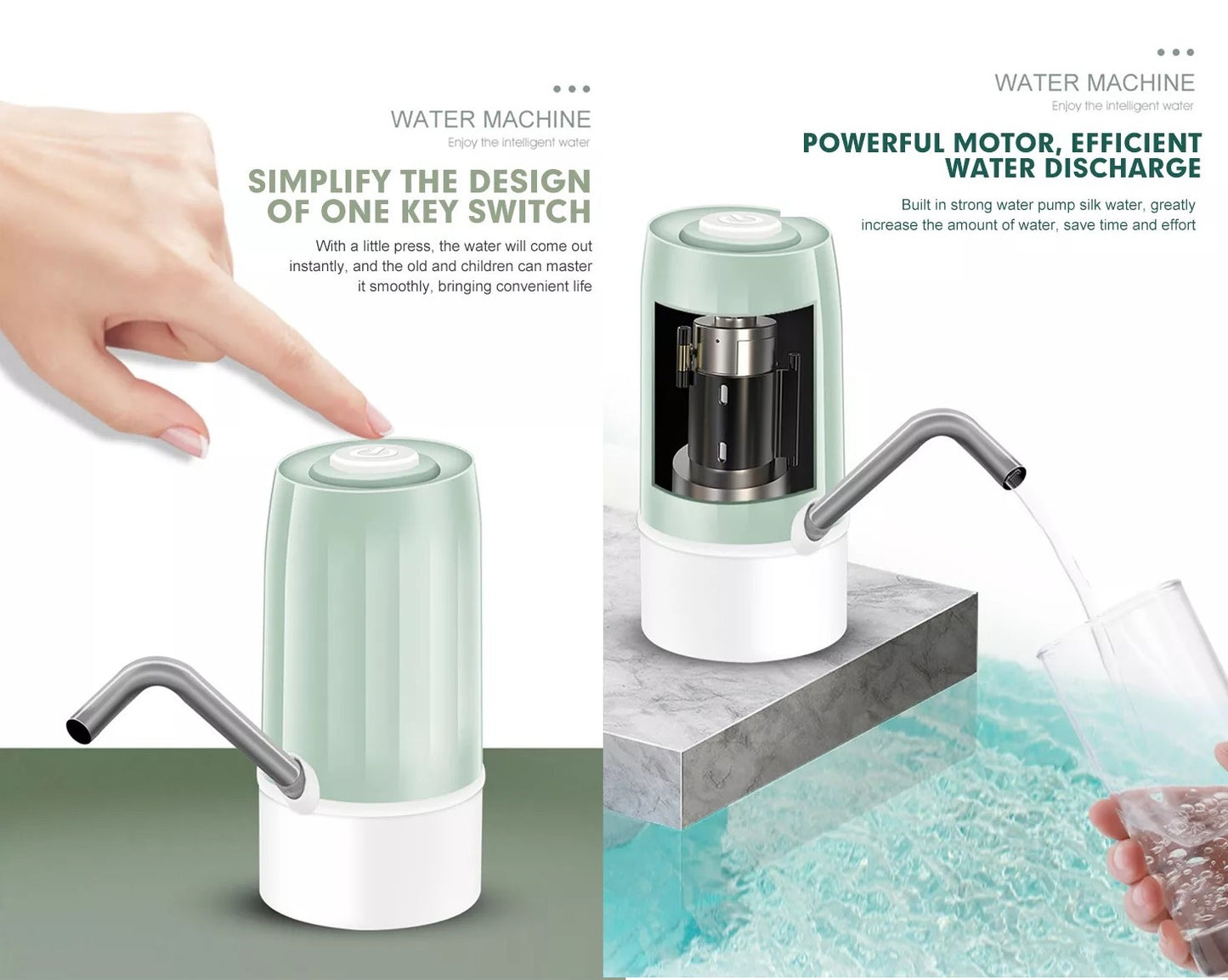 USB Rechargeable Portable Water Dispenser