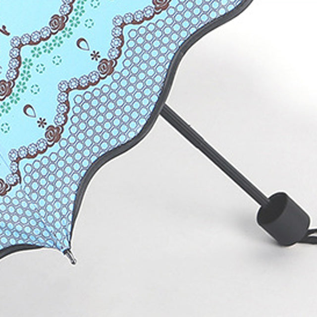 Umbrella with Lotus Leaf Lace pattern