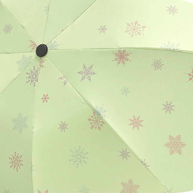 Umbrella with flower pattern