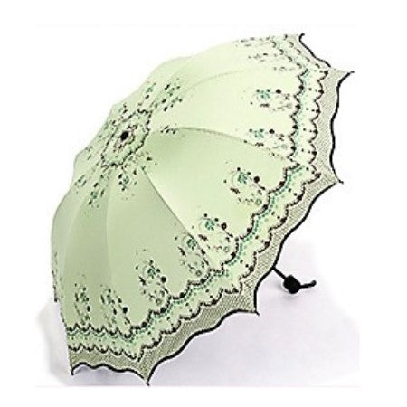 Umbrella with Lotus Leaf Lace pattern