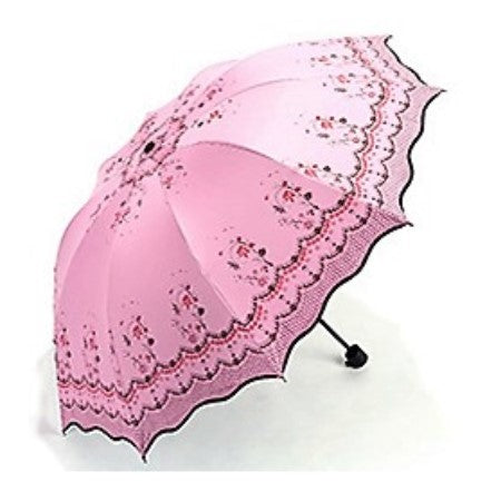 Umbrella with Lotus Leaf Lace pattern