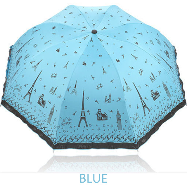 Umbrella  with Tower Lace pattern