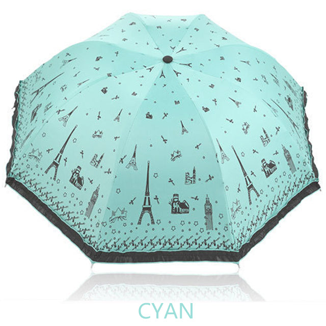 Umbrella  with Tower Lace pattern