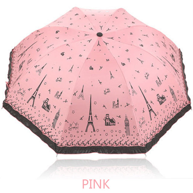 Umbrella  with Tower Lace pattern