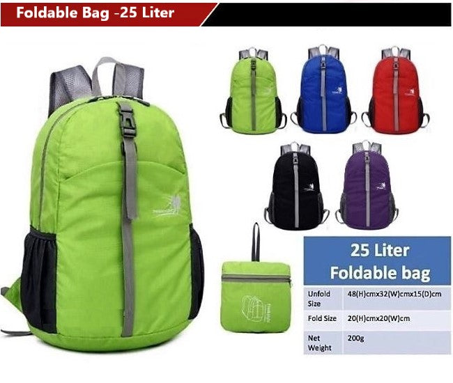 Ultralight Waterproof Foldable Backpack