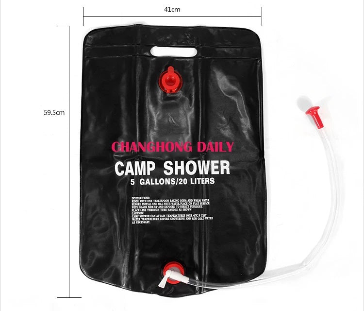 20L Portable Camping Shower Bag