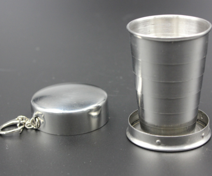 Stainless Steel Foldable Cup for Travel/Camping