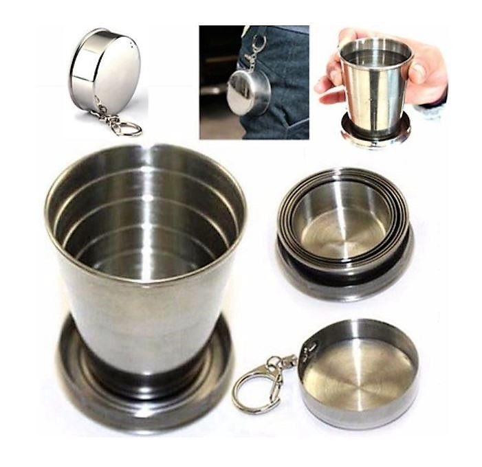 Stainless Steel Foldable Cup for Travel/Camping