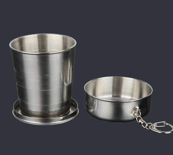 Stainless Steel Foldable Cup for Travel/Camping